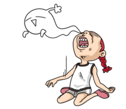 Bizarrerie Face Friends sticker #1342517