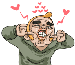 Bizarrerie Face Friends sticker #1342518