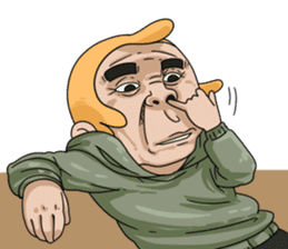 Bizarrerie Face Friends sticker #1342522