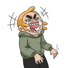 Bizarrerie Face Friends sticker #1342526