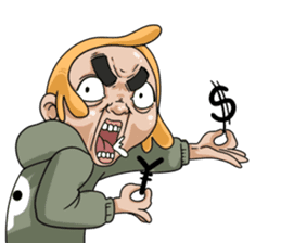 Bizarrerie Face Friends sticker #1342531