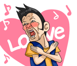 Bizarrerie Face Friends sticker #1342545