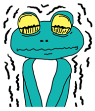 Daily life of the frog sticker #1342593