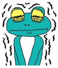 Daily life of the frog sticker #1342593