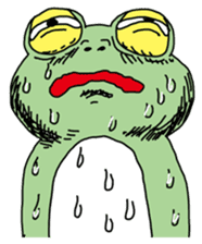 Daily life of the frog sticker #1342597