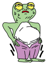 Daily life of the frog sticker #1342607