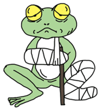 Daily life of the frog sticker #1342617