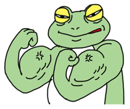 Daily life of the frog sticker #1342621