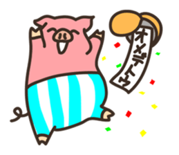 Mr.Pig Sticker sticker #1342672