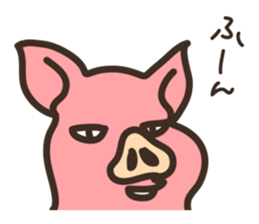 Mr.Pig Sticker sticker #1342680