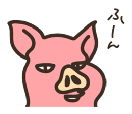 Mr.Pig Sticker sticker #1342680