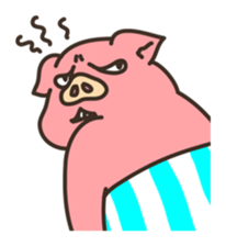 Mr.Pig Sticker sticker #1342682