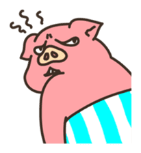 Mr.Pig Sticker sticker #1342682
