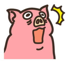 Mr.Pig Sticker sticker #1342688