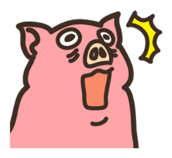 Mr.Pig Sticker sticker #1342688