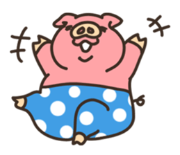 Mr.Pig Sticker sticker #1342690