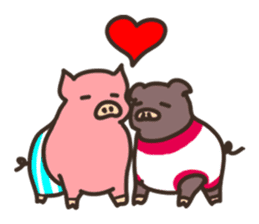 Mr.Pig Sticker sticker #1342694