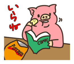 Mr.Pig Sticker sticker #1342698