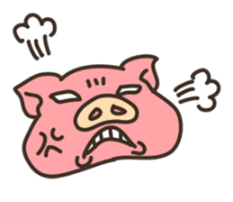 Mr.Pig Sticker sticker #1342700