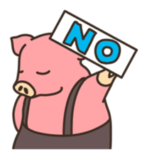Mr.Pig Sticker sticker #1342705