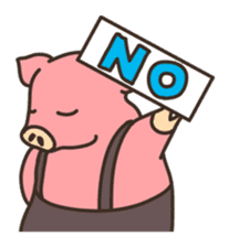 Mr.Pig Sticker sticker #1342705