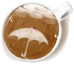 I Love Coffee (Latte Art) sticker #1342908