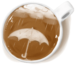 I Love Coffee (Latte Art) sticker #1342908