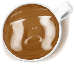 I Love Coffee (Latte Art) sticker #1342913