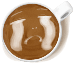 I Love Coffee (Latte Art) sticker #1342913