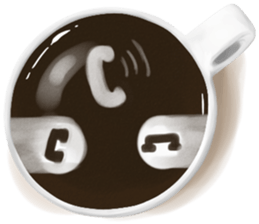 I Love Coffee (Latte Art) sticker #1342920