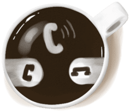 I Love Coffee (Latte Art) sticker #1342920