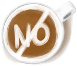 I Love Coffee (Latte Art) sticker #1342924