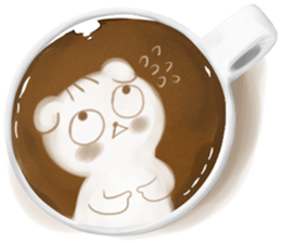 I Love Coffee (Latte Art) sticker #1342932