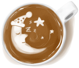 I Love Coffee (Latte Art) sticker #1342933