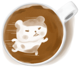 I Love Coffee (Latte Art) sticker #1342941