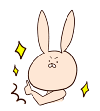 Super relaxed bunny sticker #1343039