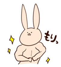 Super relaxed bunny sticker #1343053