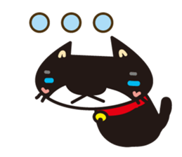 The black cat which is freewheelingness sticker #1343239