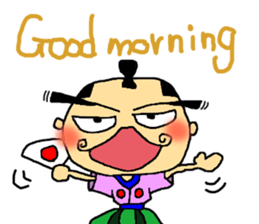 Mr. Tono and the princess sticker #1343991