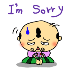 Mr. Tono and the princess sticker #1343993