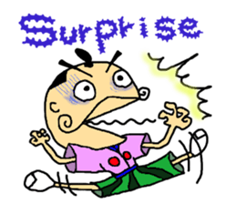 Mr. Tono and the princess sticker #1344005