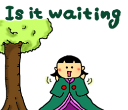 Mr. Tono and the princess sticker #1344007