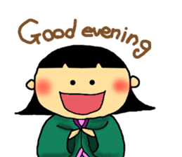 Mr. Tono and the princess sticker #1344013