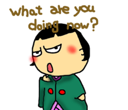 Mr. Tono and the princess sticker #1344023