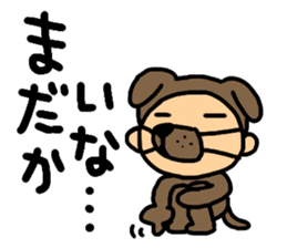 Kansai Animal Pretend sticker #1344596