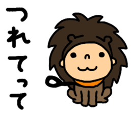 Kansai Animal Pretend sticker #1344625