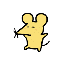 Chucchu of Mouse sticker #1344709
