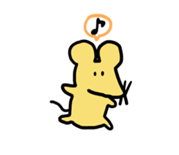 Chucchu of Mouse sticker #1344712