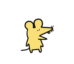Chucchu of Mouse sticker #1344731