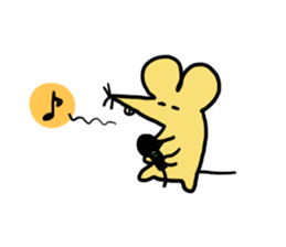 Chucchu of Mouse sticker #1344739